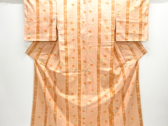 JAPANESE KIMONO / FUSHI TSUMUGI / FLOWER & PLANT 